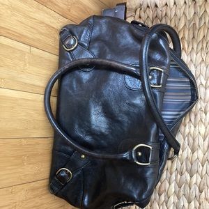 Used black Banana Republic bag